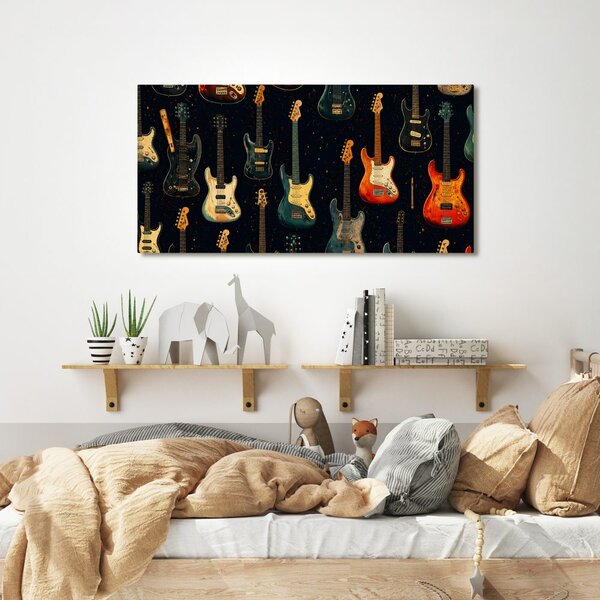 Slika vintage motiv gitare