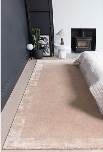 Bež ručno rađen tepih od mješavine vune 200x290 cm Ascot – Asiatic Carpets