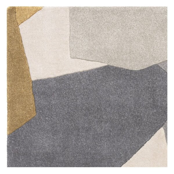 Oker žuti/sivi ručno rađen tepih od recikliranih vlakna 160x230 cm Romy – Asiatic Carpets