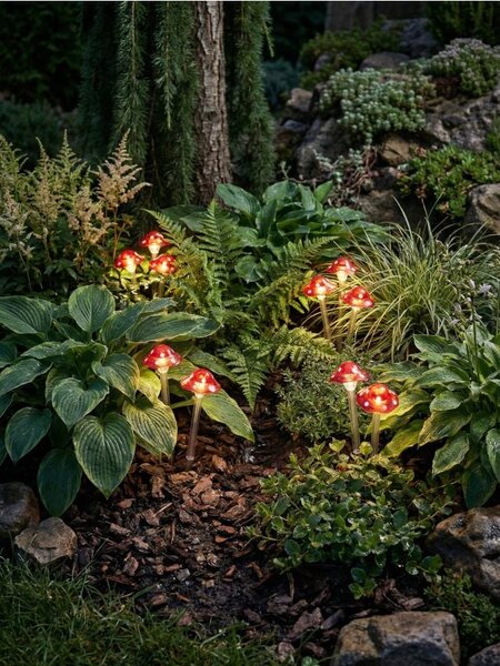 Sinsay - Solarna LED lampa s motivom gljive