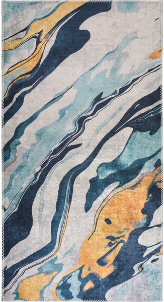 Žuti /plavi periv tepih 60x100 cm Colors of Joy – Vitaus