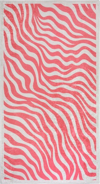 Ružičasti periv tepih 60x100 cm Red Zebra – Vitaus