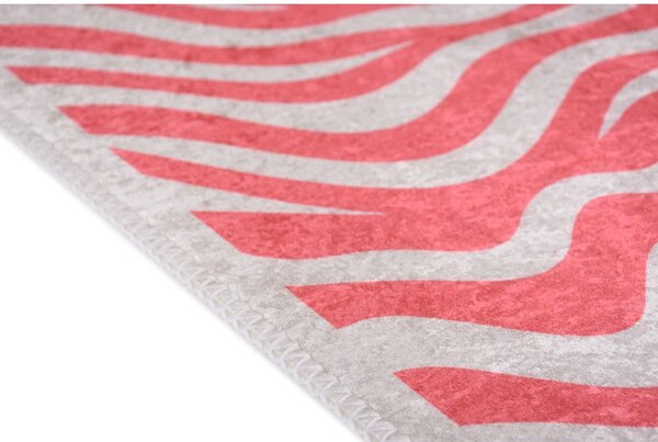 Ružičasti periv tepih 60x100 cm Red Zebra – Vitaus