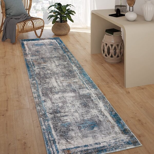 Plava periva staza 60x230 cm Abstract Colors Blue – Vitaus