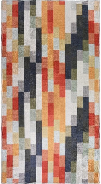Narančasta/siva periva staza 80x200 cm Blocks of Fun – Vitaus