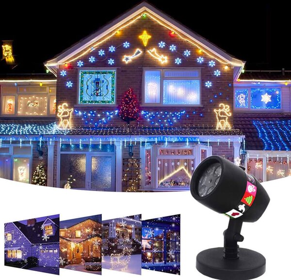 Vanjski Led Projektor Holidayrhapsody