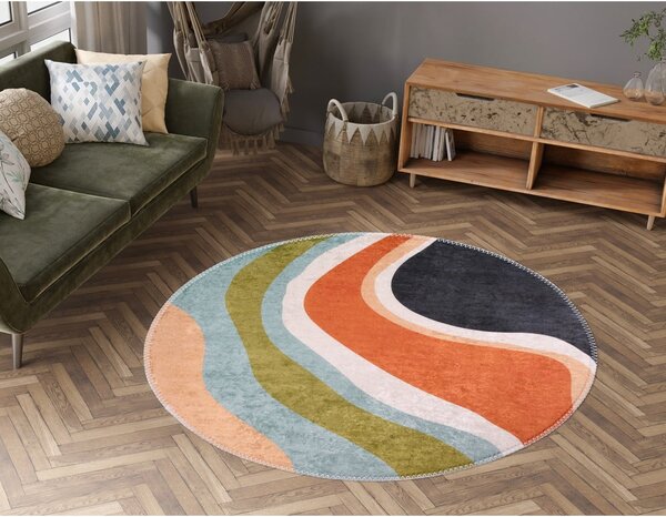Periv okrugao tepih ø 120 cm Colors of Joy – Vitaus