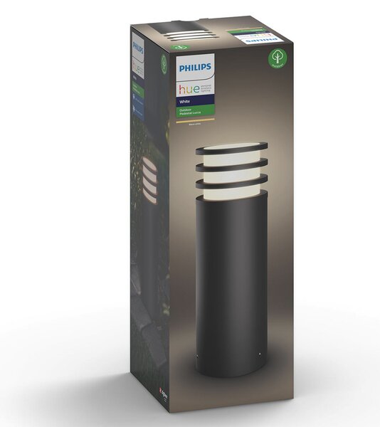 Vanjske Svjetiljka Philips Hue, Philips Hue Lucca, prigušiv, Crno, Metal, Moderan