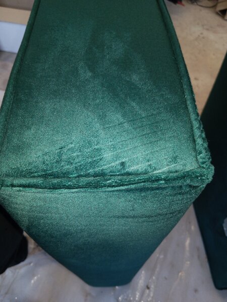 POPUST Tamnozelena rasklopiva kutna sofa CAVELO, obostrana II. kvaliteta