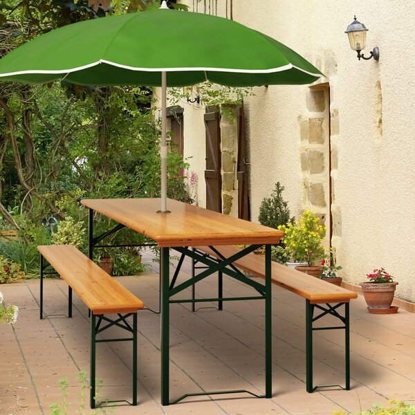Pivski set KLASIK, 170 cm, prirodna smeđa Casaria