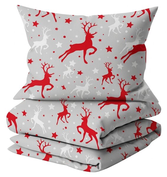 Posteljina od mikrovlakana SNOWDEER svijetlosiva Dimenzije posteljine: 70 x 80 cm | 140 x 200 cm