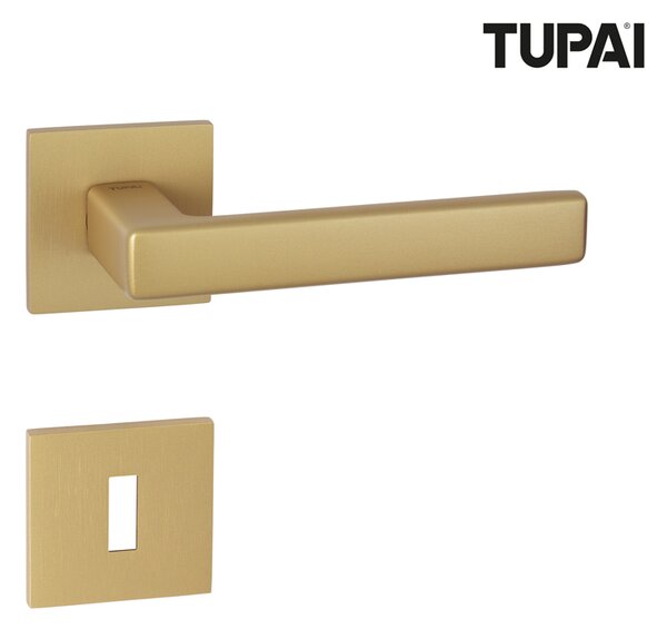 Kvaka Tupai Aero mesing mat materijal: mesing · rozeta: ključ / cilindar / WC Ključ