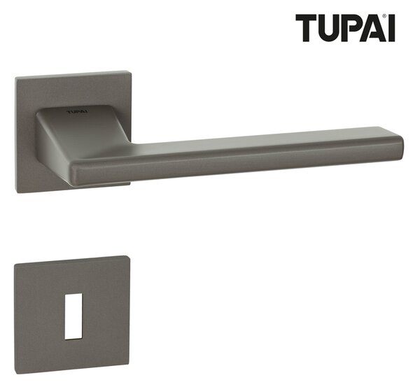 Kvaka Tupai Axis titan mat materijal: zamak · rozeta: ključ / cilindar / WC Ključ