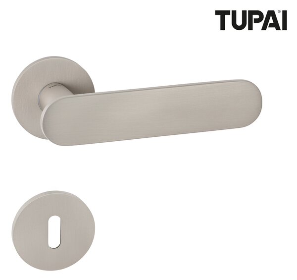 Kvaka Tupai Nexa nikal mat materijal: zamak · rozeta: ključ / cilindar / WC Ključ