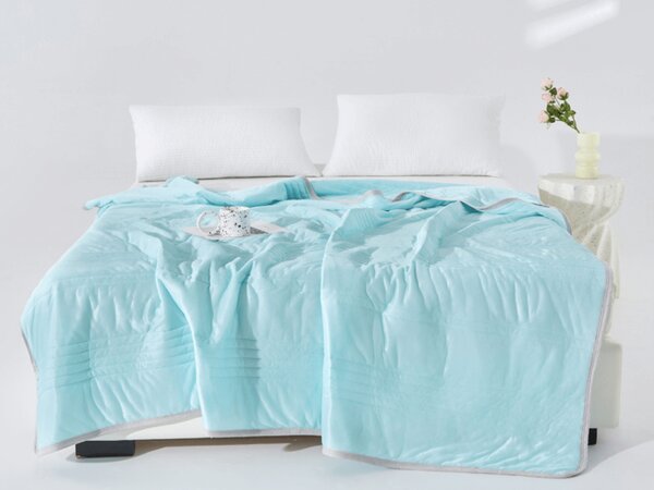 Hladni ljetni poplun CELIA, menta Dimenzije: 140 x 200 cm