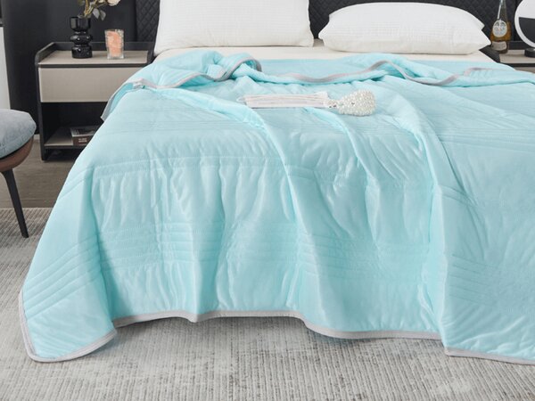 Hladni ljetni poplun CELIA, menta Dimenzije: 140 x 200 cm