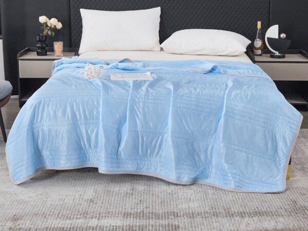 Hladni ljetni poplun CELIA, plava Dimenzije: 140 x 200 cm