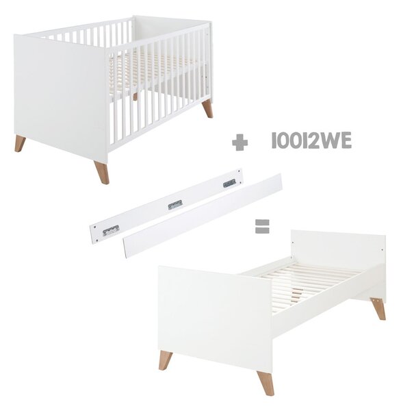 Bijeli/u prirodnoj boji dječji krevet 70x140 cm Ole – Roba