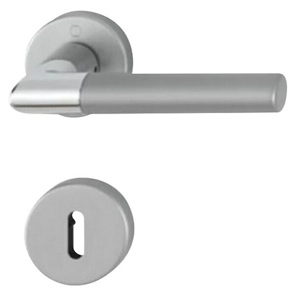 Hoppe Set kvaka za sobna vrata (Aluminij, Oblik slova L, Debljina vrata: 37 mm - 42 mm)
