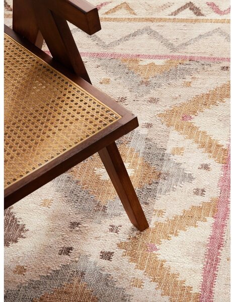 Krem ručno rađen juten tepih 120x170 cm Roya Imani – Elle Decoration