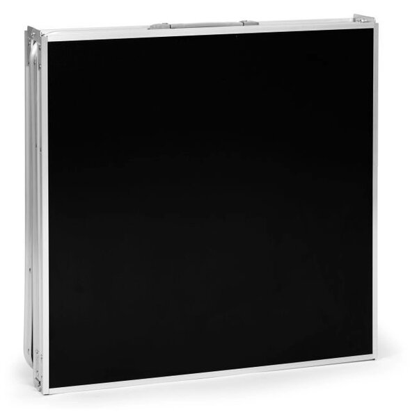 Sklopivi ugostiteljski stol 180 x 60 cm crni 3-dijelni