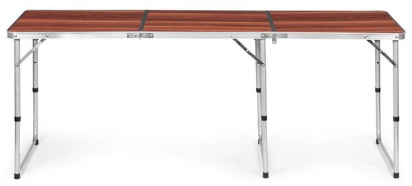 Sklopivi ugostiteljski stol 180 x 60 cm imitacija drveta 3-dijelni