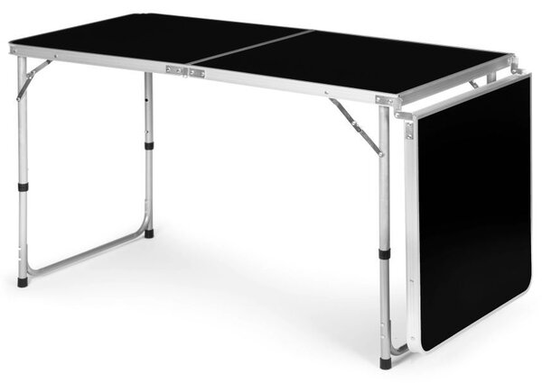 Sklopivi ugostiteljski stol 180 x 60 cm crni 3-dijelni
