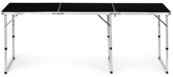 Sklopivi ugostiteljski stol 180 x 60 cm crni 3-dijelni