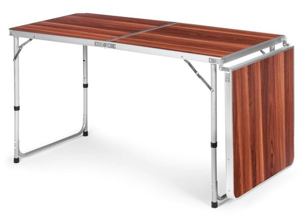 Sklopivi ugostiteljski stol 180 x 60 cm imitacija drveta 3-dijelni