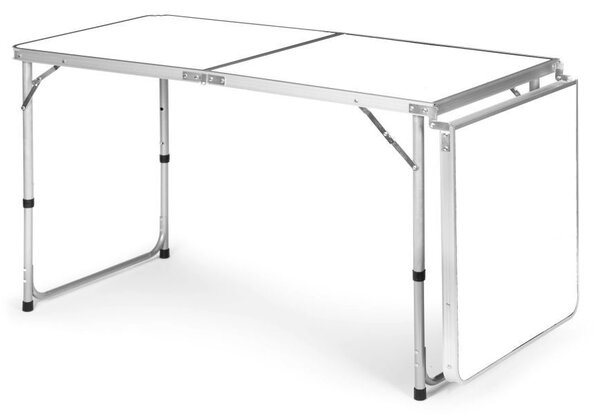 Sklopivi ugostiteljski stol 180 x 60 cm bijeli 3-dijelni