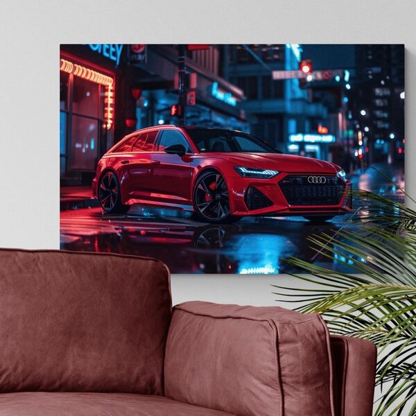 Slika crveni Audi - RS6 Legacy Edition