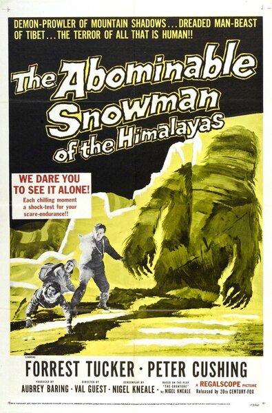 Ilustracija Abominable Snowman Of Himalayas