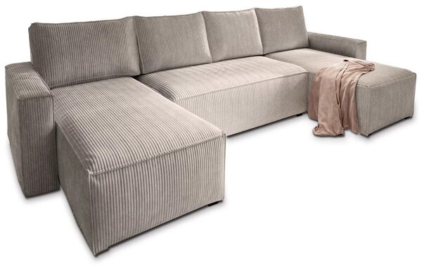 AKCIJA Bežna sjedeca garnitura u obliku slova U SMART COSARO 295x140 cm II. kvaliteta
