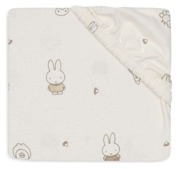 JOLLEIN plahta jersey 60x120cm miffy family farm
