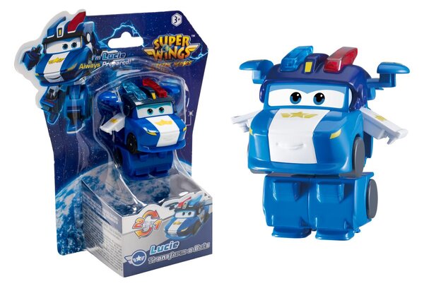 SUPER WINGS figura transform a bots Lucie 5 cm