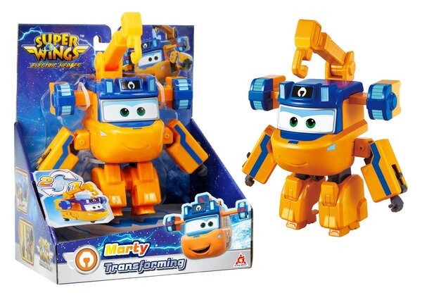 SUPER WINGS figura transforming Marty