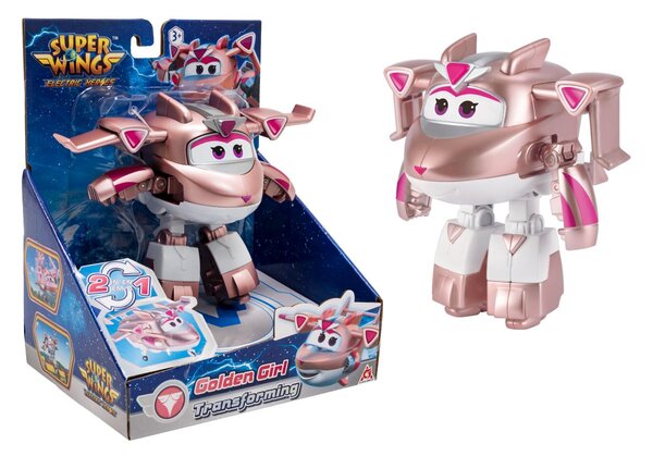 SUPER WINGS figura transforming Golden girl