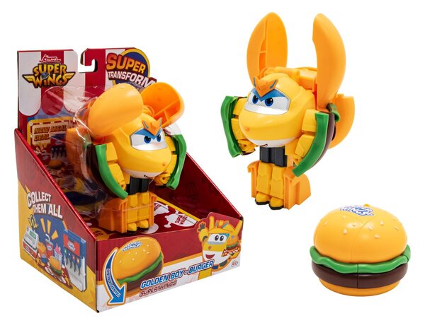 SUPER WINGS figura Golden boy - burger