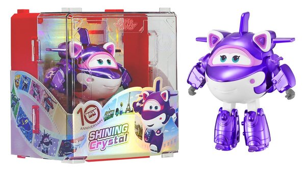 SUPER WINGS figura shining transforming Crystal 13 cm