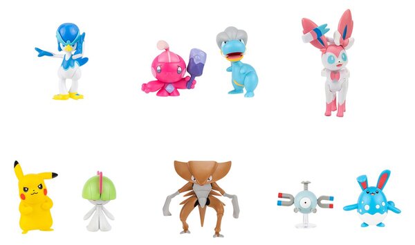 POKEMON borbeni set figura W21 sort