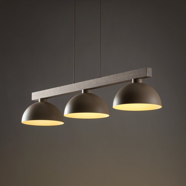 Viseće Svjetiljka TK Lighting, Oslo, prigušiv, Bež, Dnevna soba, Metal, Moderan