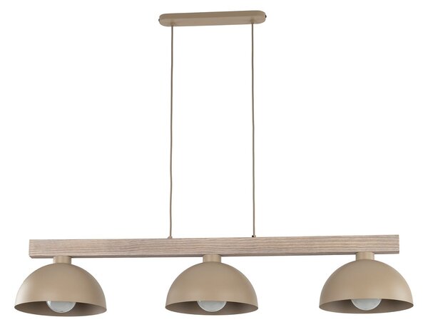 Viseće Svjetiljka TK Lighting, Oslo, prigušiv, Bež, Dnevna soba, Metal, Moderan