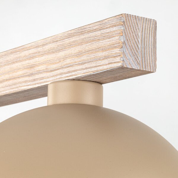 Viseće Svjetiljka TK Lighting, Oslo, prigušiv, Bež, Dnevna soba, Metal, Moderan