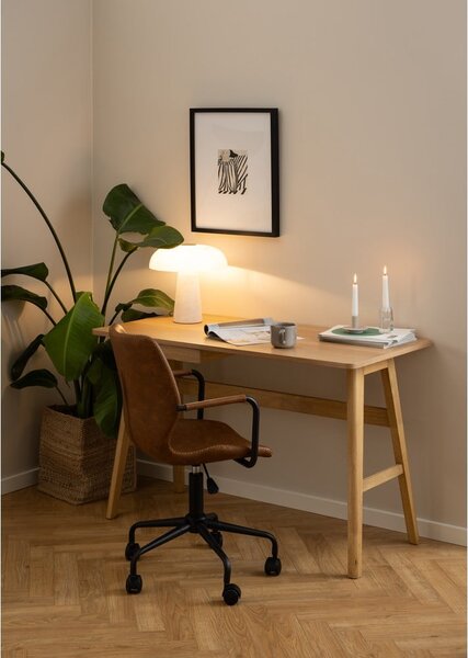 Radni stol u dekoru hrasta 60x120 cm Barnett – Actona