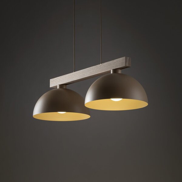 Viseće Svjetiljka TK Lighting, Oslo, prigušiv, Bež, Dnevna soba, Metal, Moderan