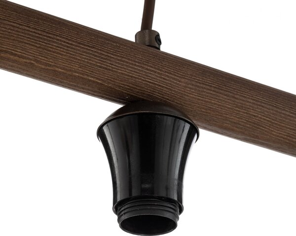 Viseće Svjetiljka TK Lighting, Salvia, prigušiv, Drvo, Dnevna soba, Staklo