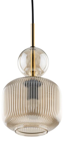 Viseće Svjetiljka TK Lighting, Sophia, prigušiv, Sivo, Dnevna soba, Staklo, Moderan