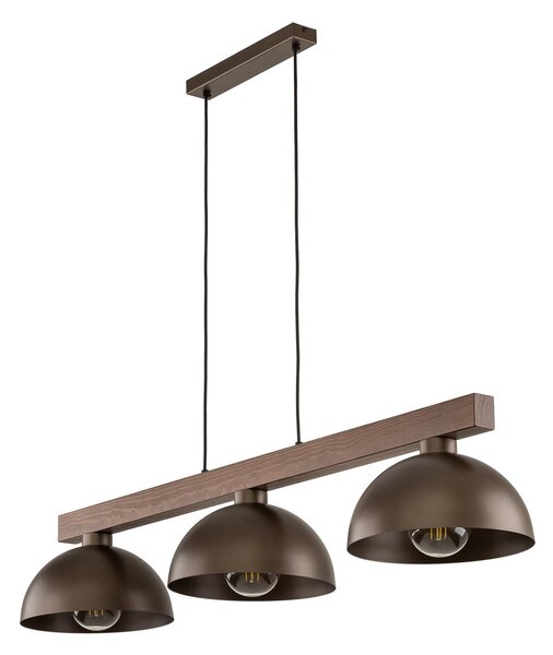 Viseće Svjetiljka TK Lighting, Oslo, prigušiv, Smeđa / hrđa, Dnevna soba, Metal, Moderan