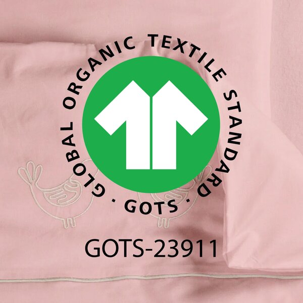 Posteljina Lia Organic MINI - Roza