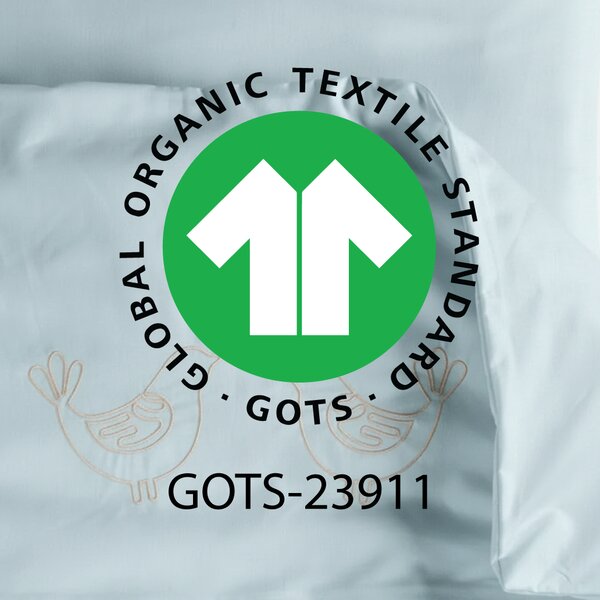 Posteljina Lia Organic MINI - Plava